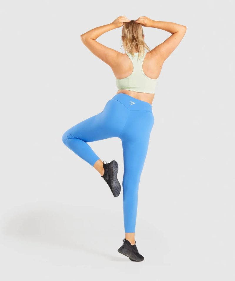 Gymshark Essential Racer Back Női Sportmelltartó Menta | HU-Q-532