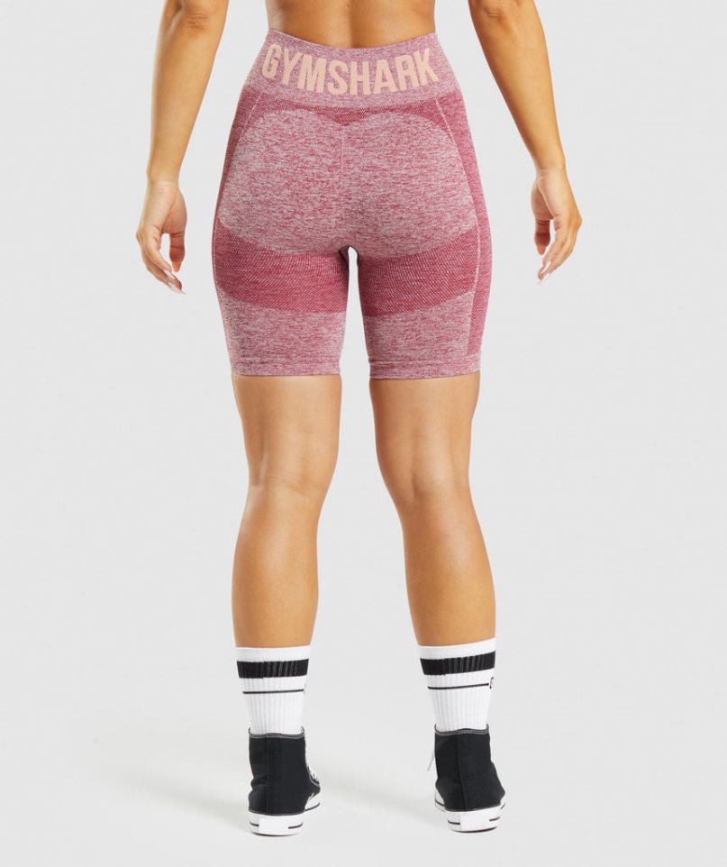 Gymshark Flex Cycling Női Rövidnadrág Rózsaszín | HU-I-857