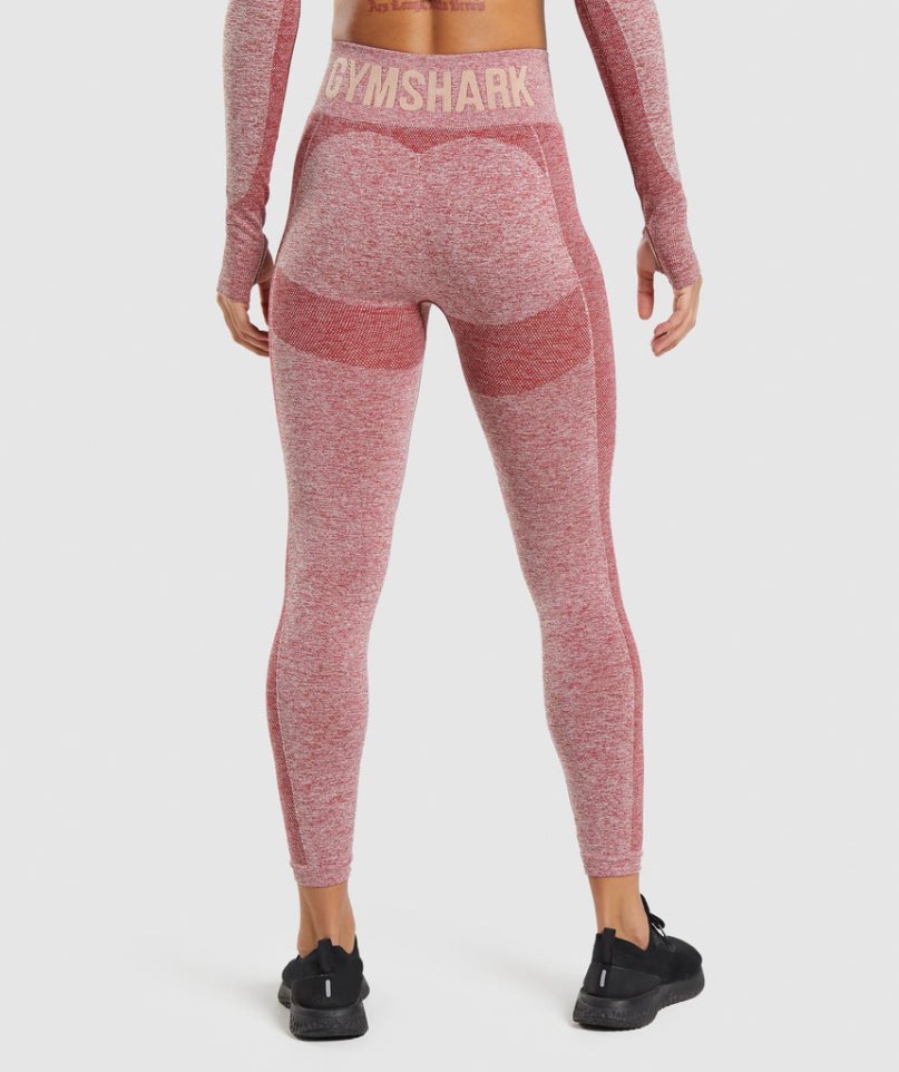 Gymshark Flex High Waisted Női Leggings Rózsaszín | HU-K-675
