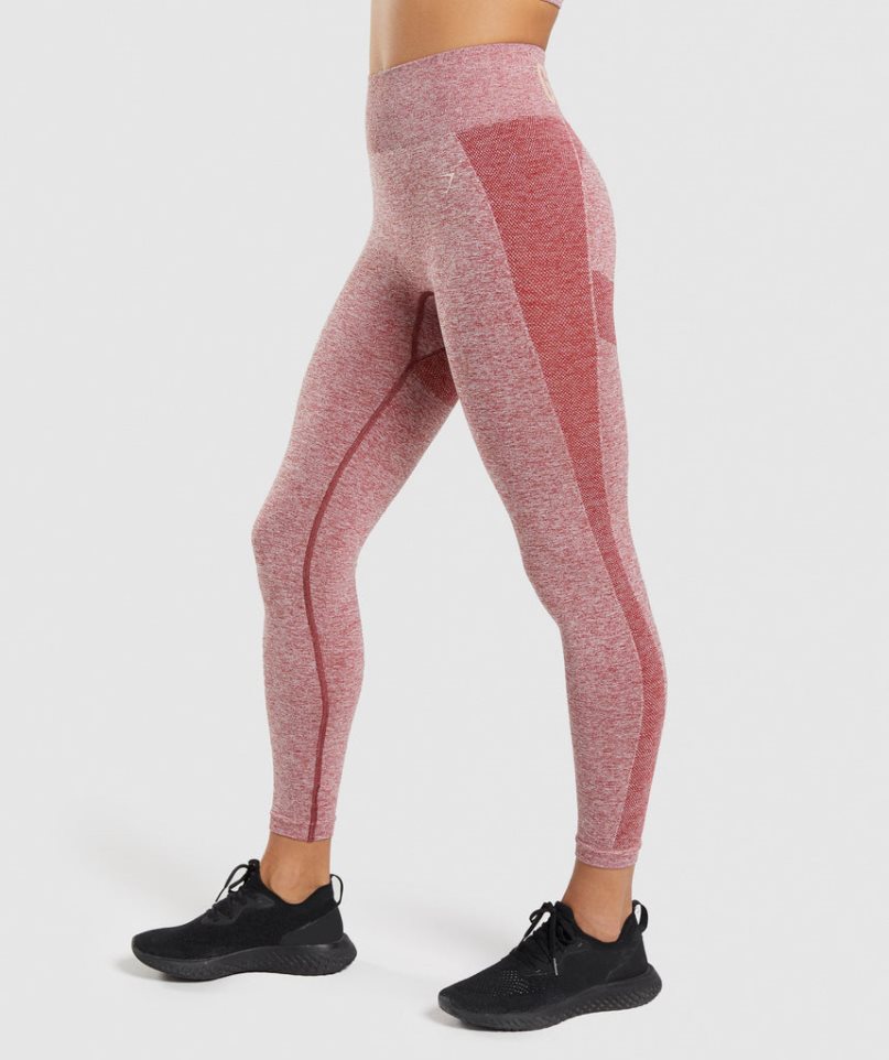 Gymshark Flex High Waisted Női Leggings Rózsaszín | HU-K-675