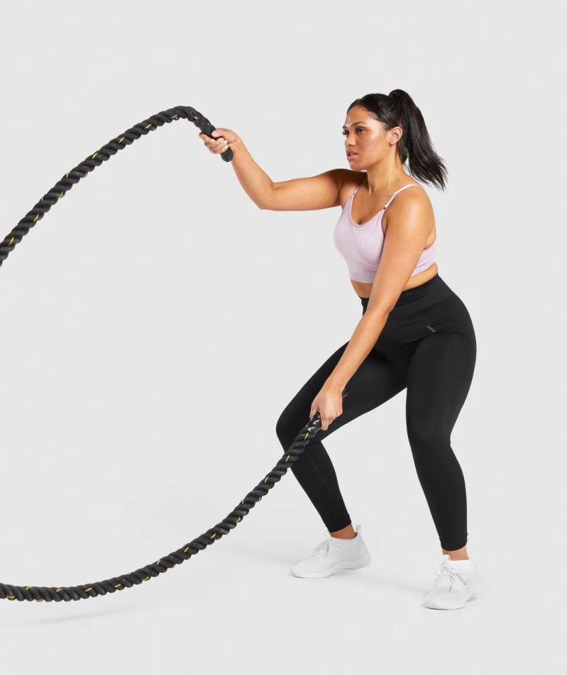Gymshark Flex High Waisted Női Leggings Fekete | HU-Y-470