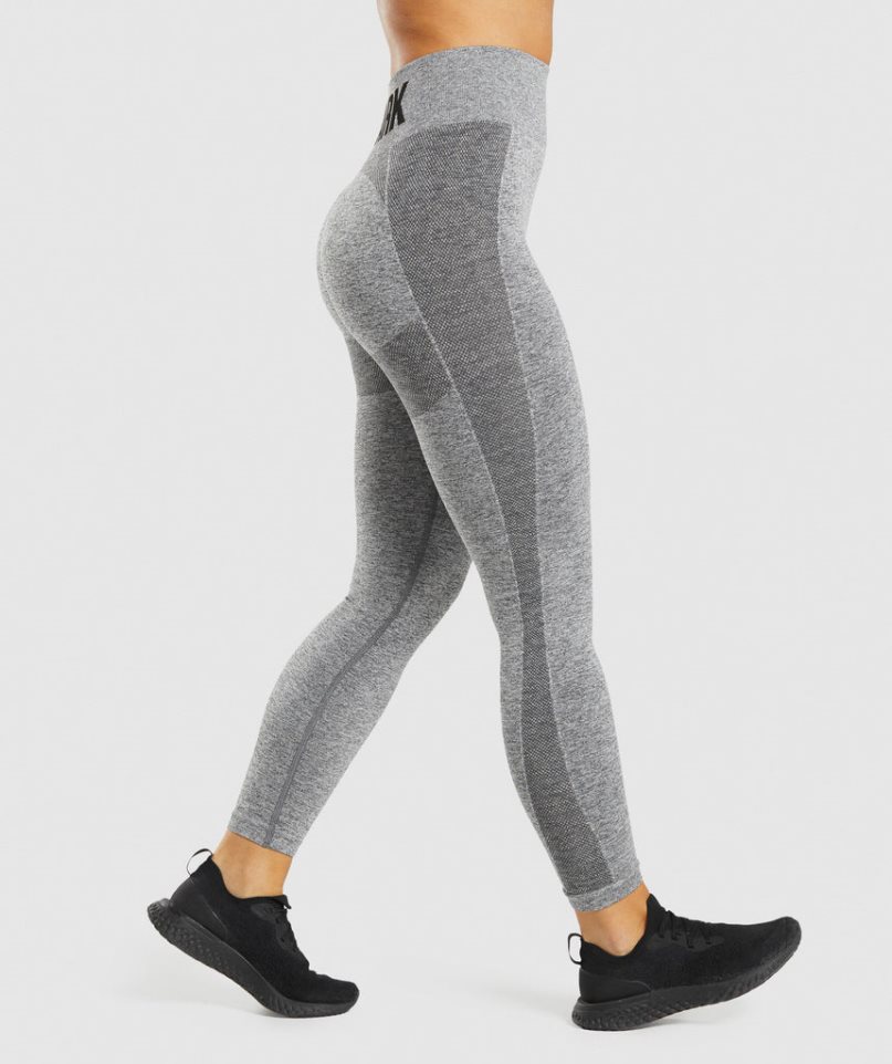 Gymshark Flex High Waisted Női Leggings Szürke | HU-Z-326
