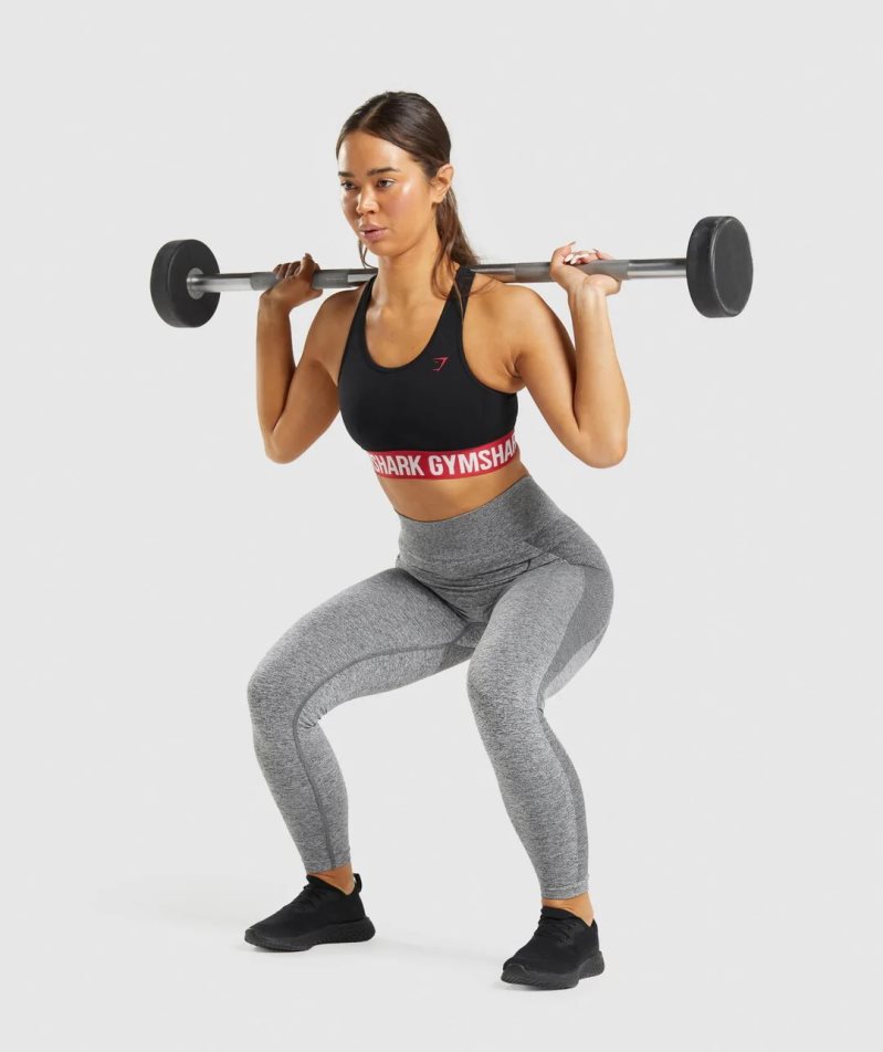 Gymshark Flex High Waisted Női Leggings Szürke | HU-Z-326