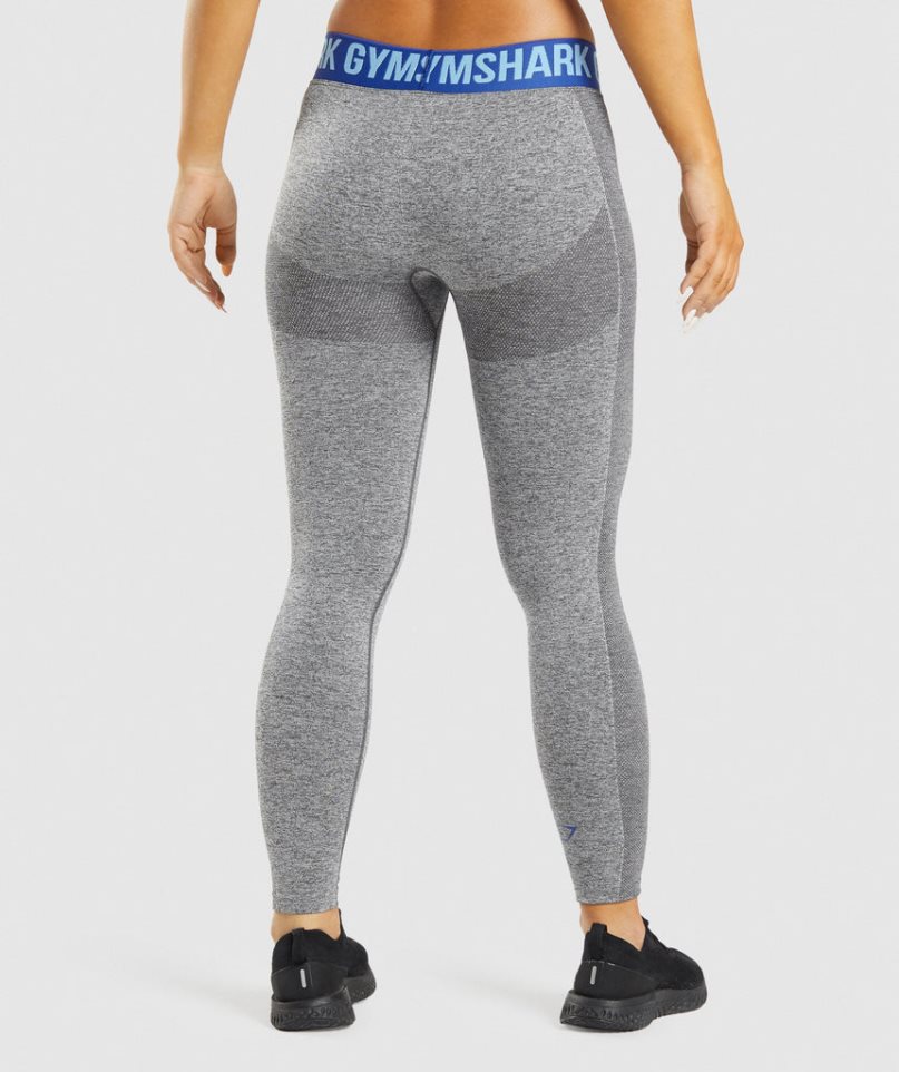 Gymshark Flex Low Rise Női Leggings Szürke | HU-B-961