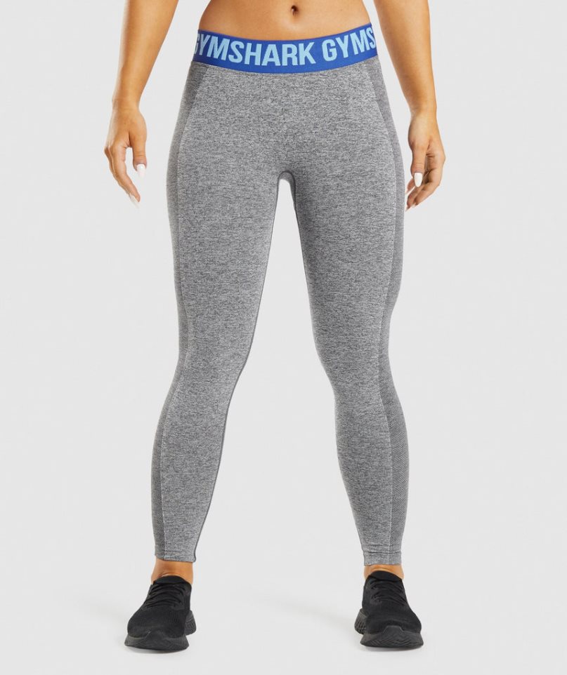 Gymshark Flex Low Rise Női Leggings Szürke | HU-B-961