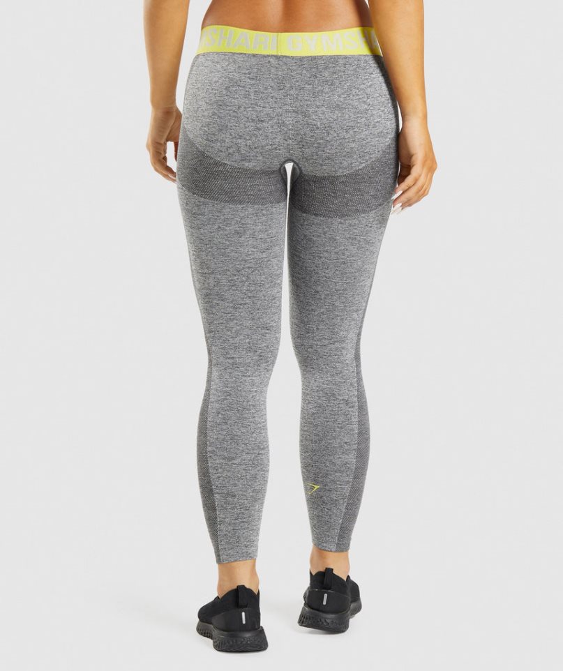 Gymshark Flex Low Rise Női Leggings Szürke | HU-S-479
