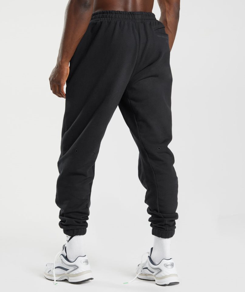 Gymshark GS10 Year Férfi Jogger Nadrág Fekete | HU-V-367