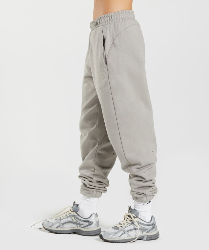 Gymshark GS10 Year Női Jogger Nadrág Szürke | HU-A-940