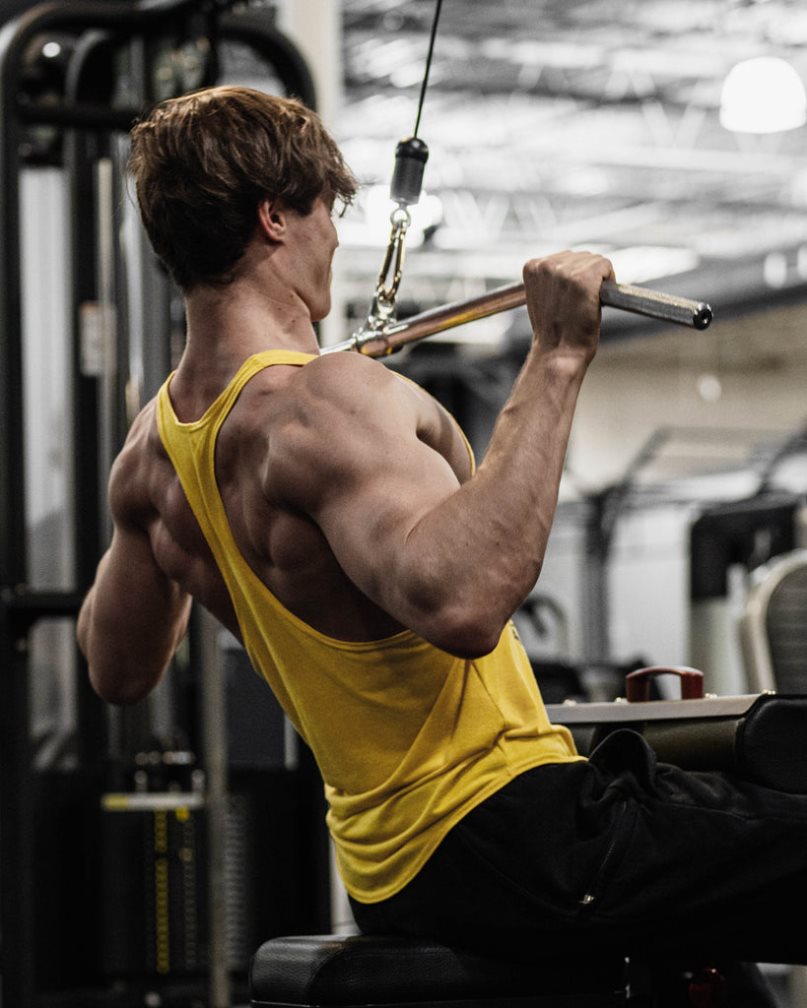 Gymshark GS x David Laid Stringer Férfi Ujjatlan Póló Sárga | HU-A-912