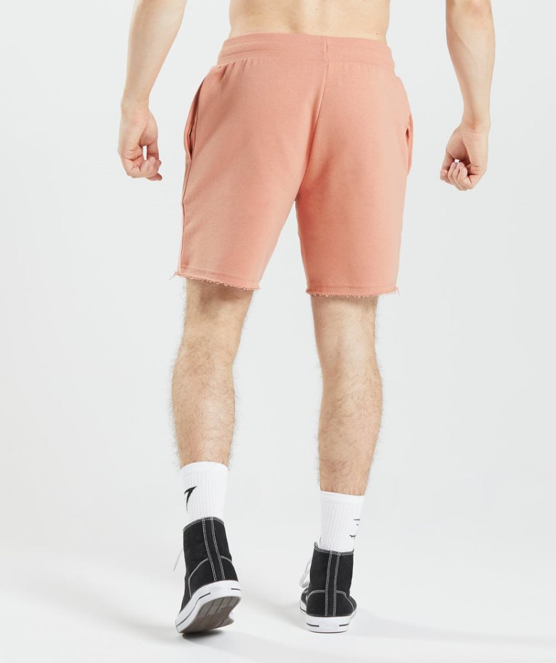 Gymshark Legacy Férfi Rövidnadrág Rózsaszín | HU-C-432
