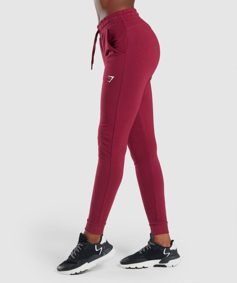 Gymshark Pippa Torna Női Jogger Nadrág Bordó | HU-A-935