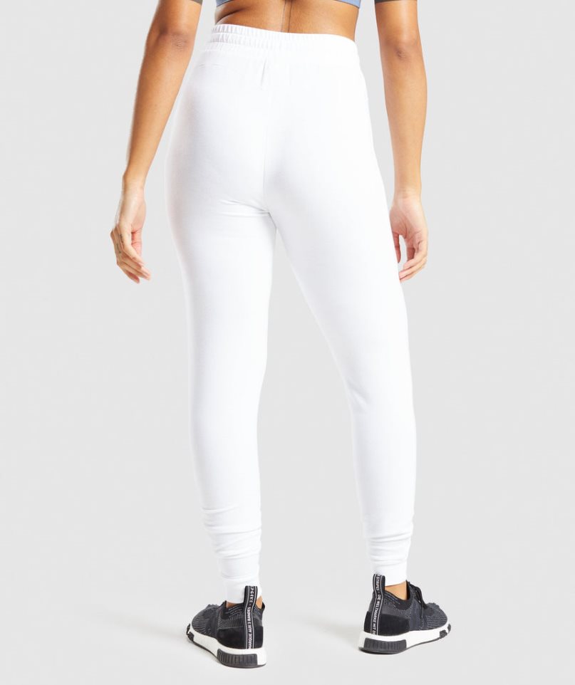 Gymshark Pippa Torna Női Jogger Nadrág Fehér | HU-E-246