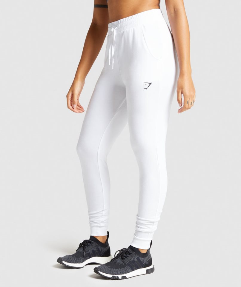 Gymshark Pippa Torna Női Jogger Nadrág Fehér | HU-E-246