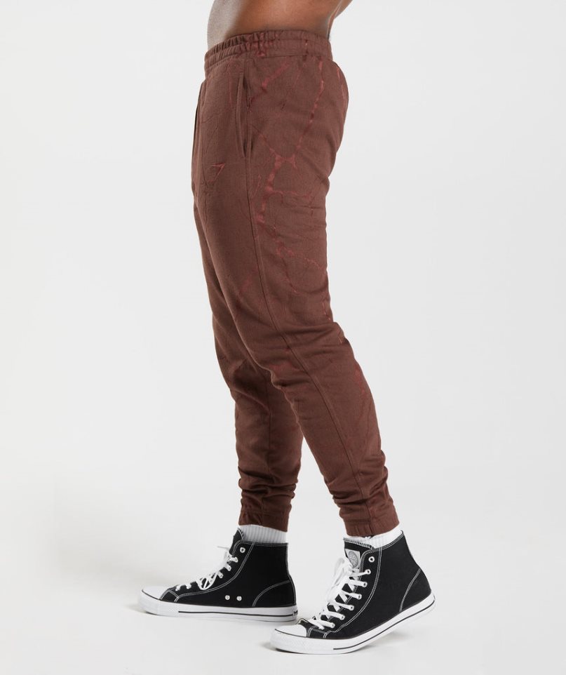 Gymshark Power Férfi Jogger Nadrág Barna | HU-O-059