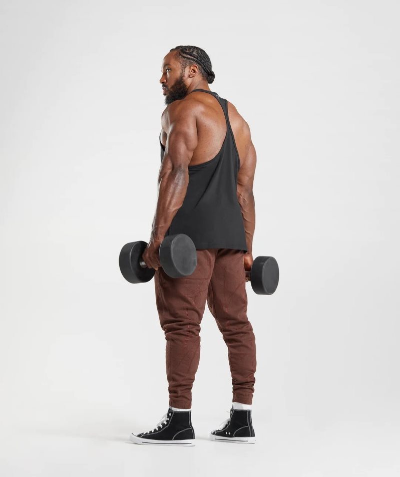 Gymshark Power Férfi Jogger Nadrág Barna | HU-O-059