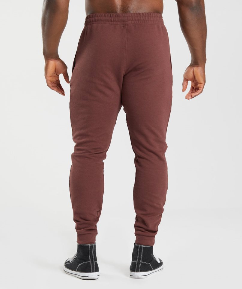 Gymshark React Férfi Jogger Nadrág Barna | HU-P-148