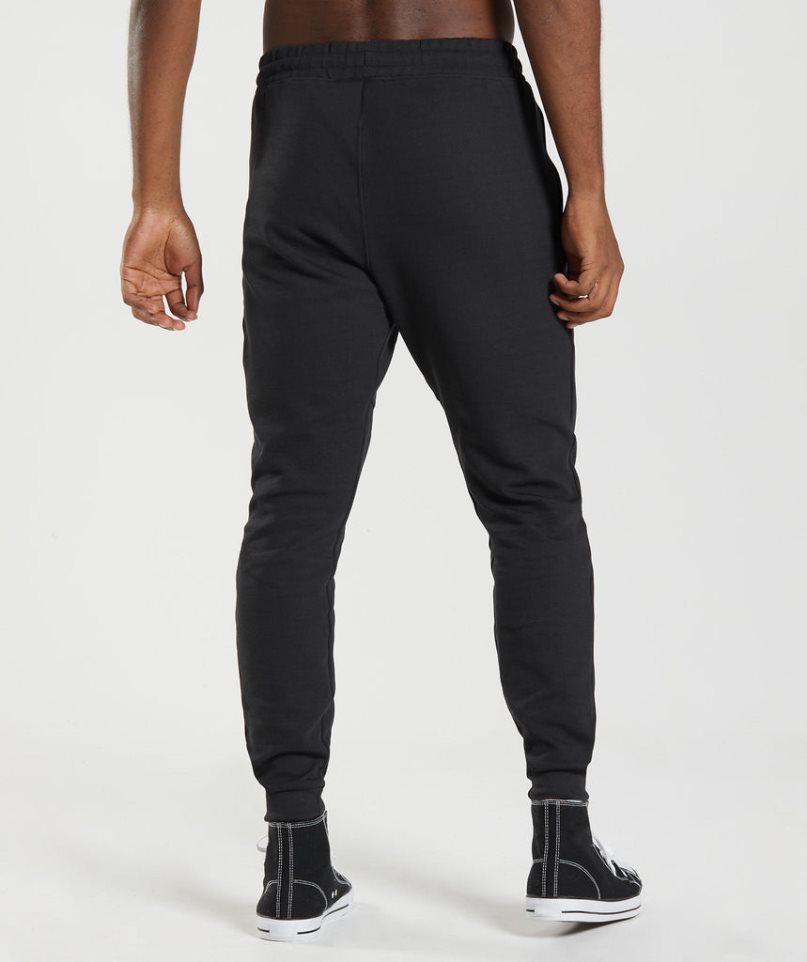 Gymshark React Férfi Jogger Nadrág Fekete | HU-F-097