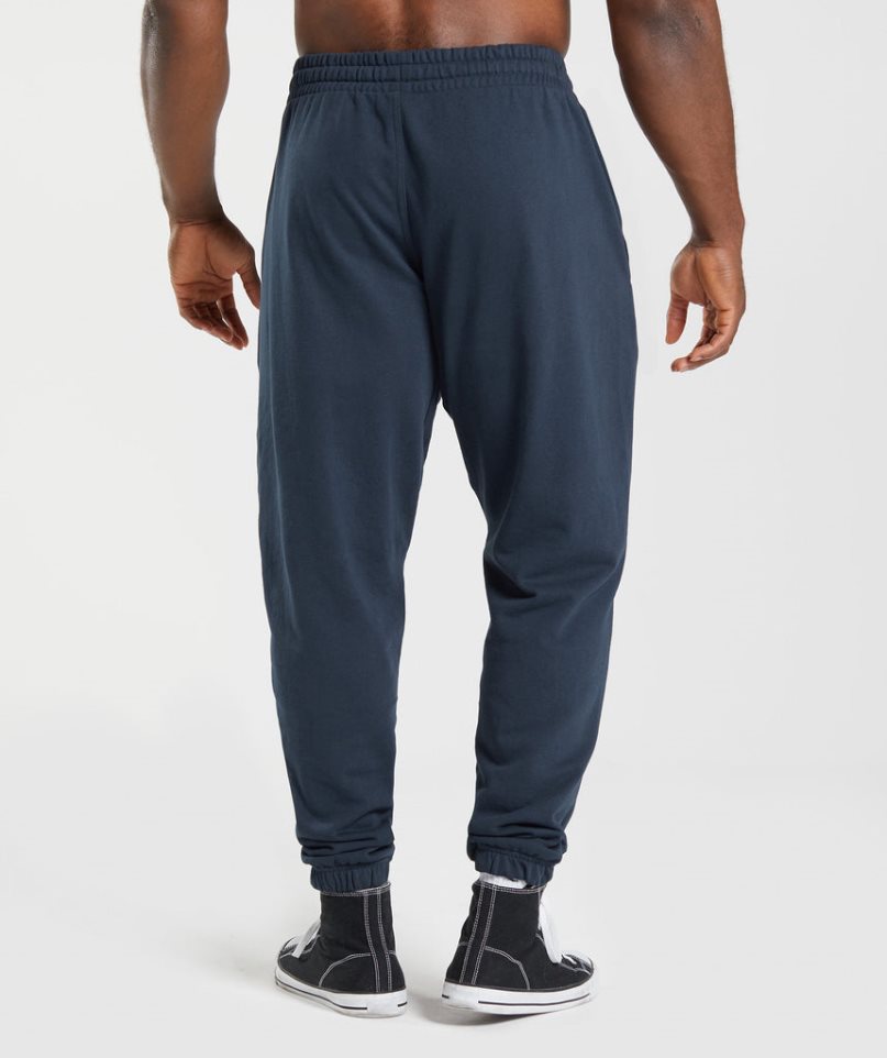 Gymshark React Férfi Jogger Nadrág Sötétkék | HU-G-836