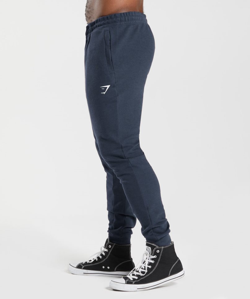 Gymshark React Férfi Jogger Nadrág Sötétkék | HU-G-836