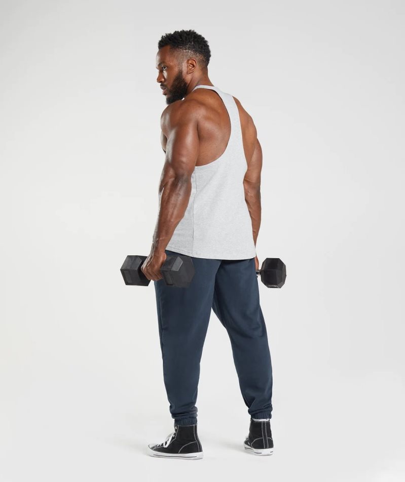 Gymshark React Férfi Jogger Nadrág Sötétkék | HU-G-836