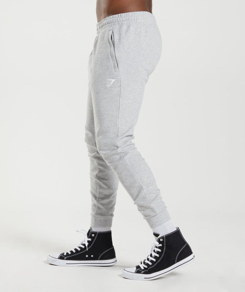 Gymshark React Férfi Jogger Nadrág Világos Szürke | HU-J-084