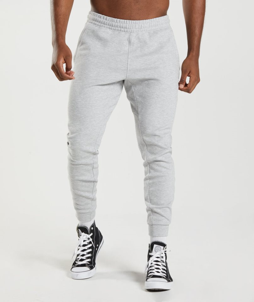 Gymshark React Férfi Jogger Nadrág Világos Szürke | HU-J-084
