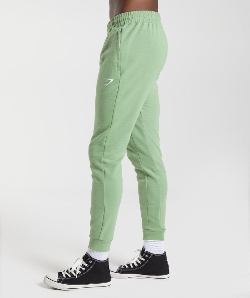Gymshark React Férfi Jogger Nadrág Zöld | HU-J-790