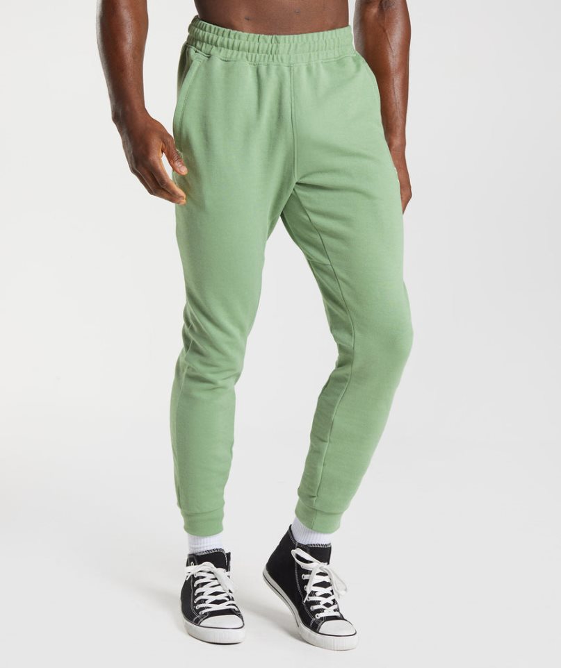 Gymshark React Férfi Jogger Nadrág Zöld | HU-J-790