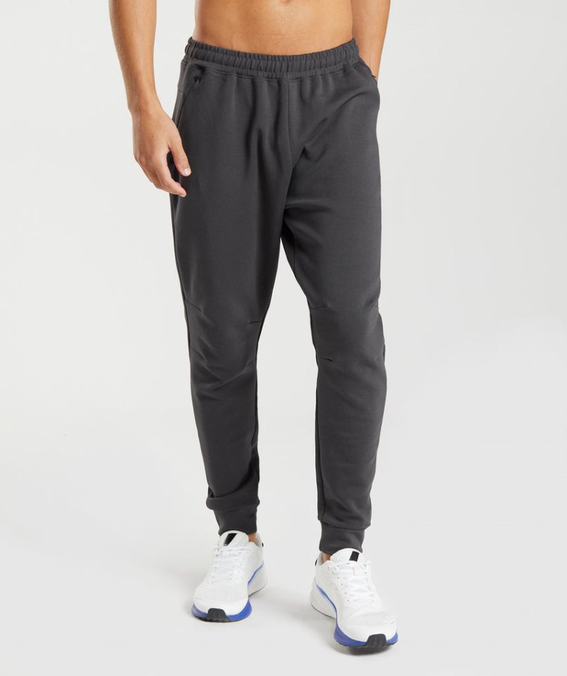 Gymshark Rest Day Knit Férfi Jogger Nadrág Fekete | HU-B-083