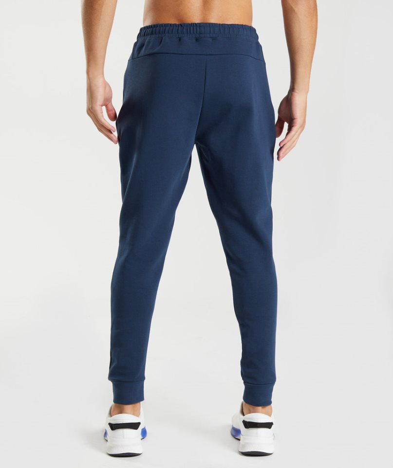 Gymshark Rest Day Knit Férfi Jogger Nadrág Sötétkék | HU-G-851