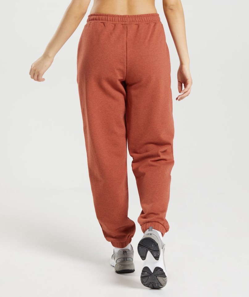 Gymshark Rest Day Sweats Női Jogger Nadrág Barna | HU-A-096