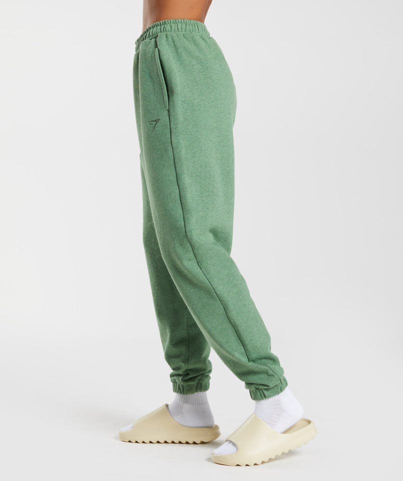 Gymshark Rest Day Sweats Női Jogger Nadrág Zöld | HU-B-251