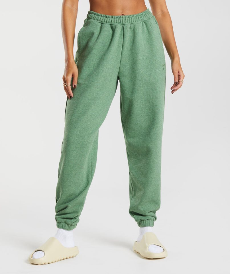 Gymshark Rest Day Sweats Női Jogger Nadrág Zöld | HU-B-251