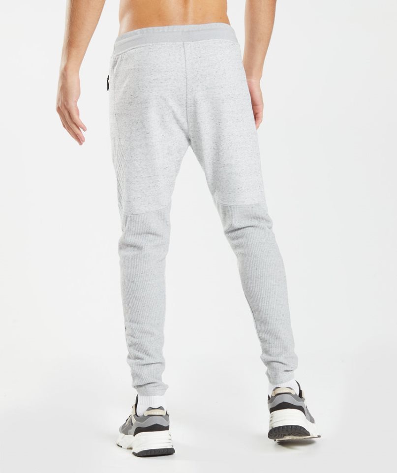 Gymshark Retake Knit Férfi Jogger Nadrág Világos Szürke | HU-K-468