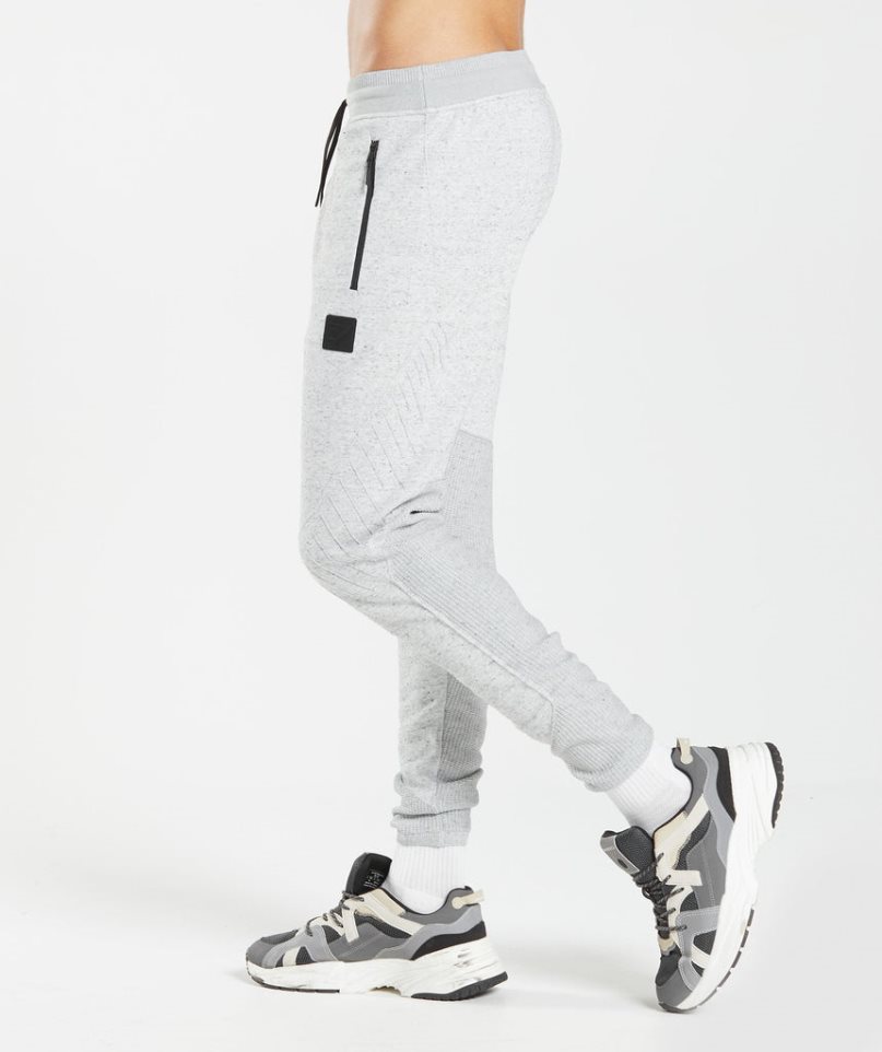 Gymshark Retake Knit Férfi Jogger Nadrág Világos Szürke | HU-K-468