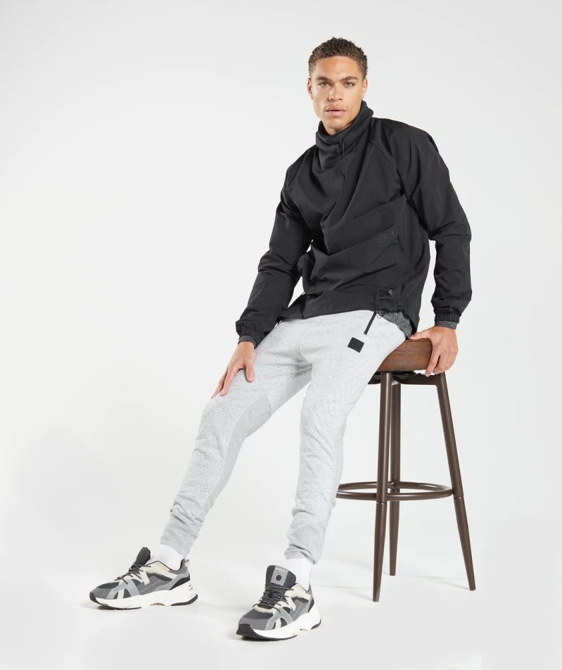 Gymshark Retake Knit Férfi Jogger Nadrág Világos Szürke | HU-K-468