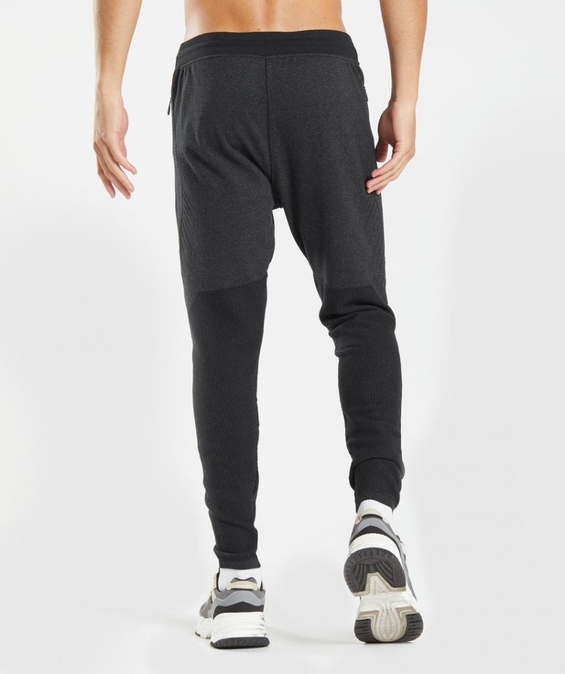 Gymshark Retake Knit Férfi Jogger Nadrág Fekete | HU-Y-973