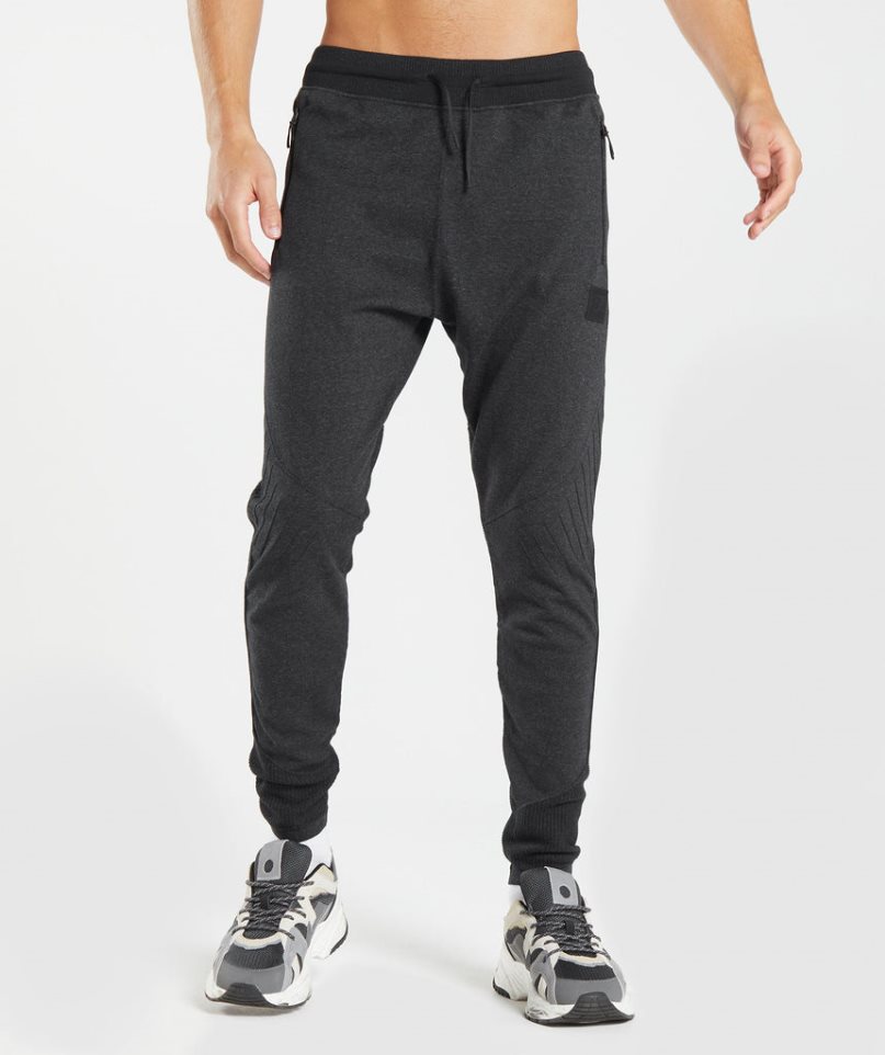 Gymshark Retake Knit Férfi Jogger Nadrág Fekete | HU-Y-973