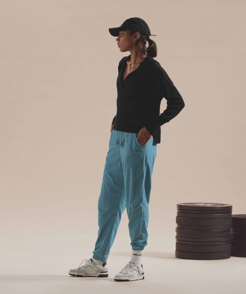 Gymshark Retake Pálya Női Jogger Nadrág Kék | HU-S-516