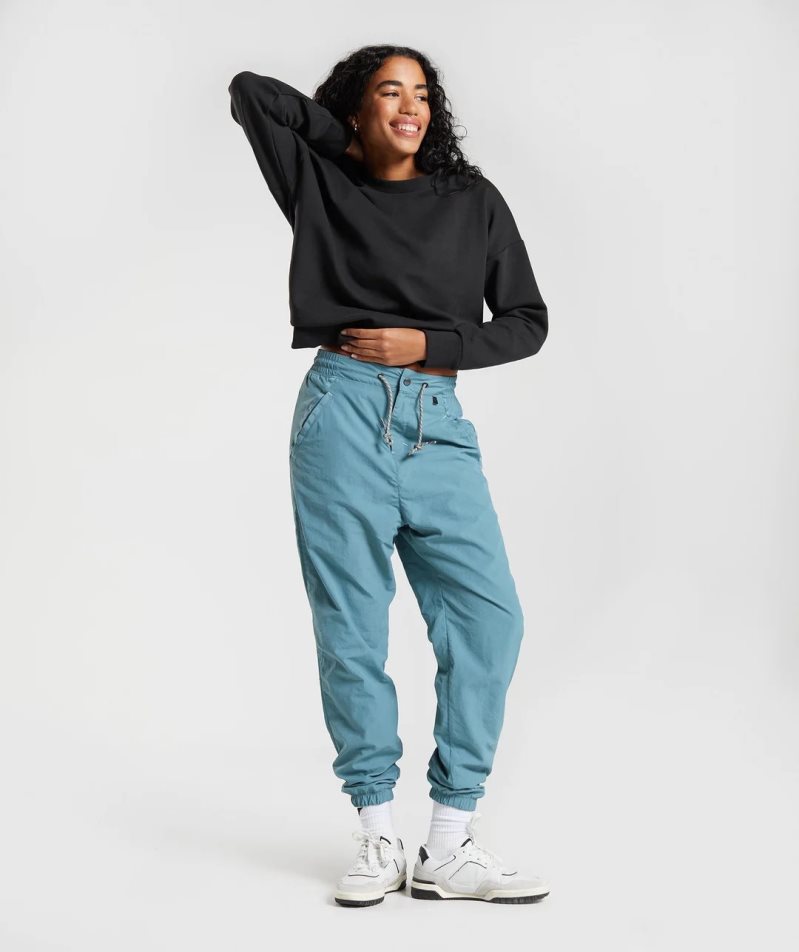 Gymshark Retake Pálya Női Jogger Nadrág Kék | HU-S-516