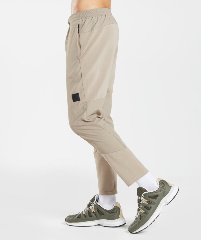 Gymshark Retake Woven Férfi Jogger Nadrág Khaki | HU-L-175