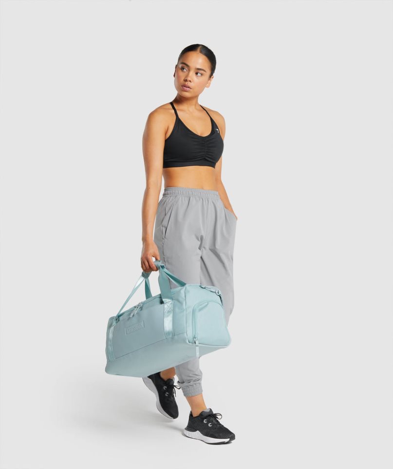 Gymshark Ruched Női Sportmelltartó Fekete | HU-T-625