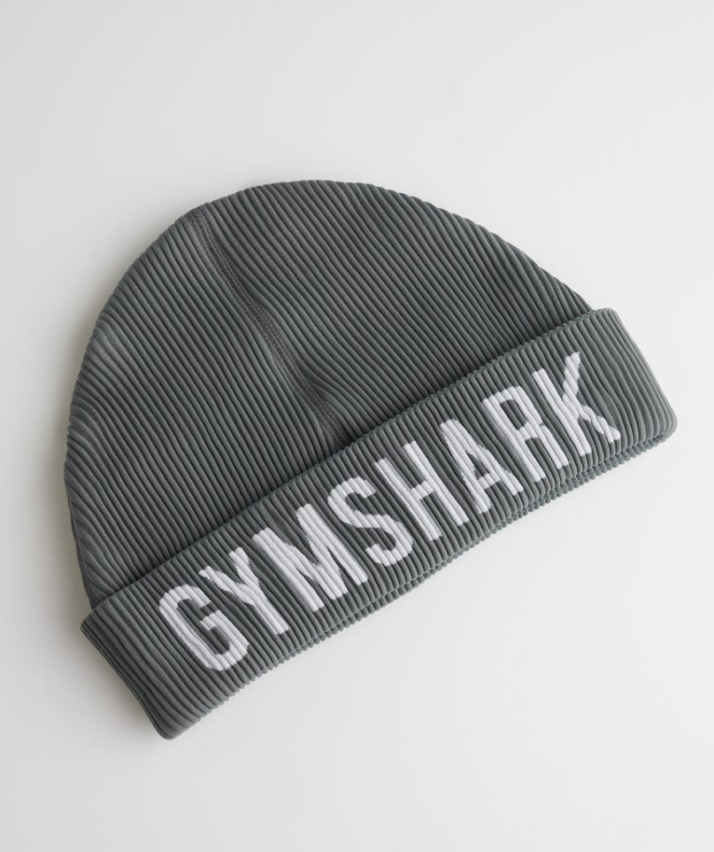 Gymshark Seamless Docker Téli Sapka Szürke | HU-I-750