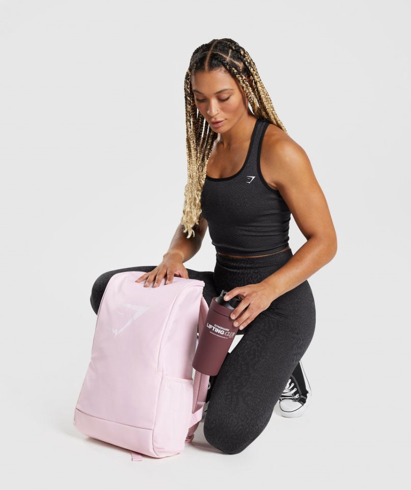 Gymshark Sharkhead Hátizsák Rózsaszín | HU-F-960