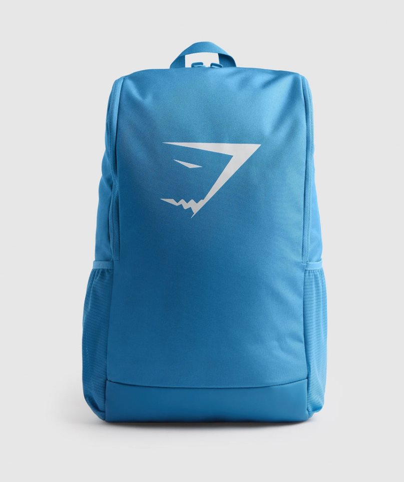 Gymshark Sharkhead Hátizsák Kék | HU-G-504