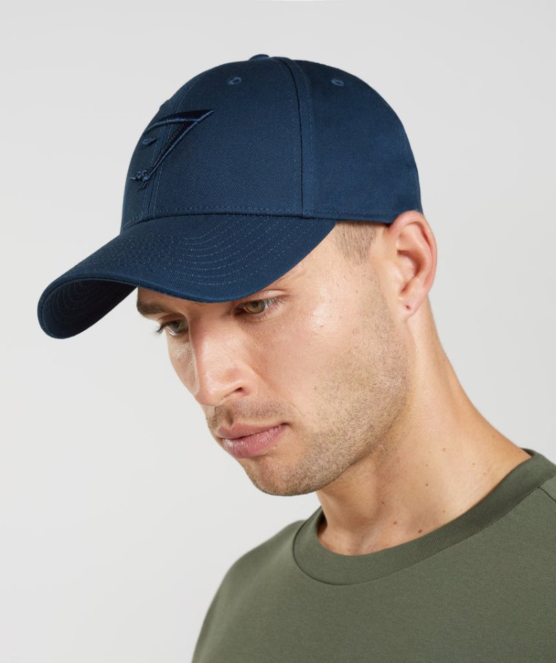 Gymshark Sharkhead Sapkák Sötétkék | HU-G-842