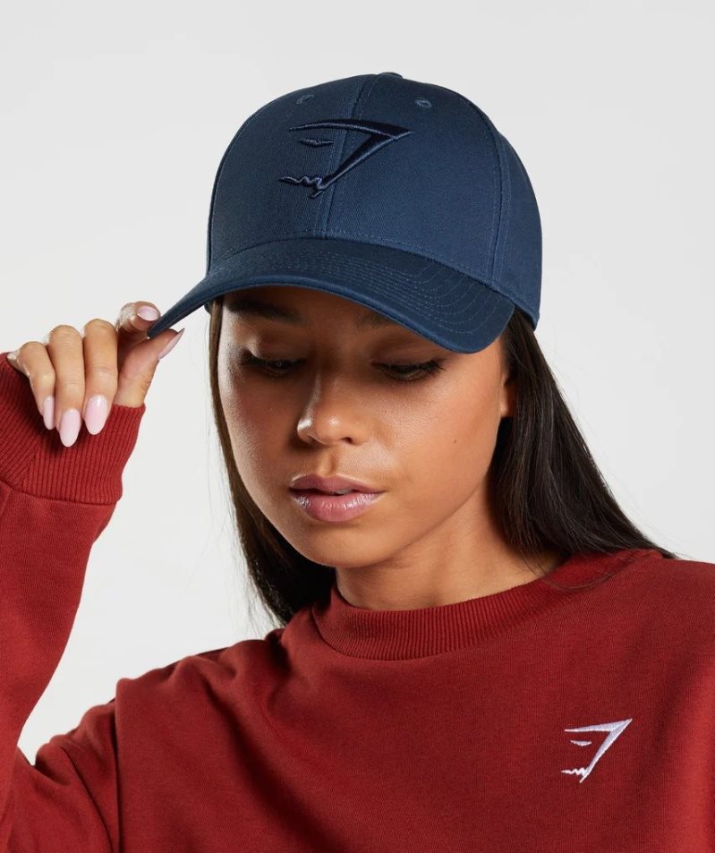 Gymshark Sharkhead Sapkák Sötétkék | HU-G-842