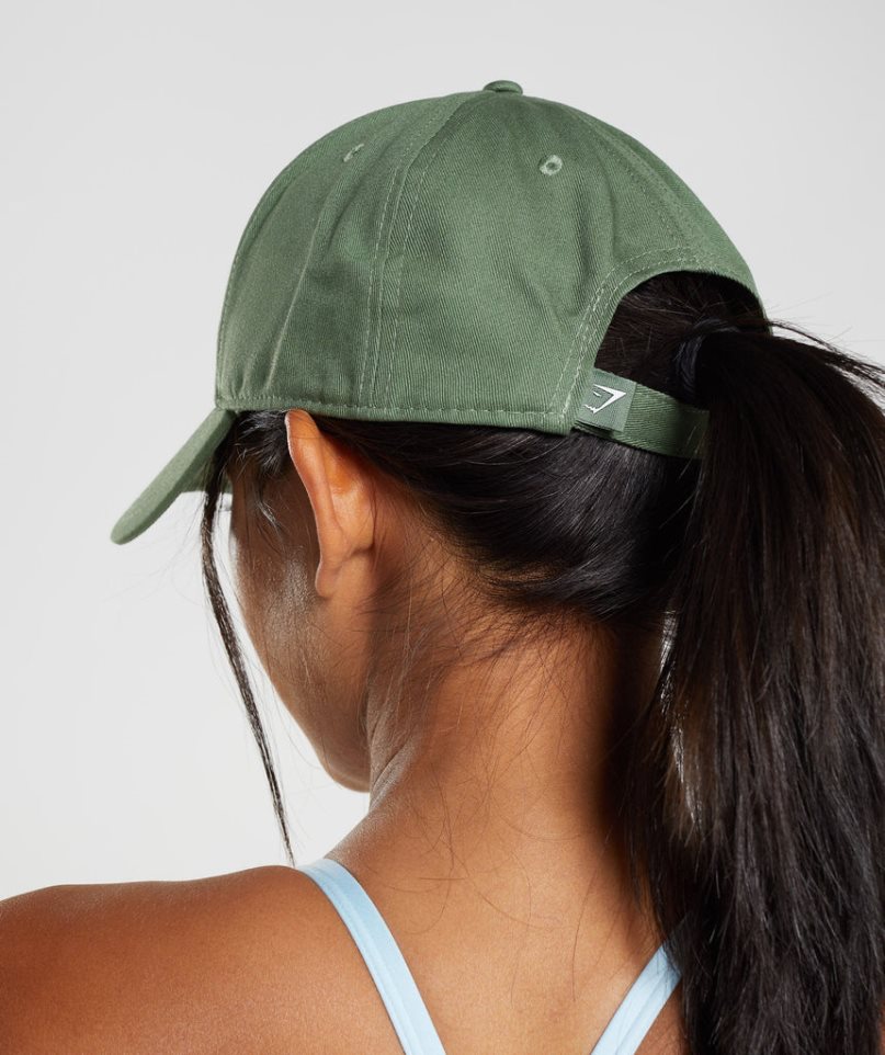 Gymshark Sharkhead Sapkák Zöld | HU-V-196