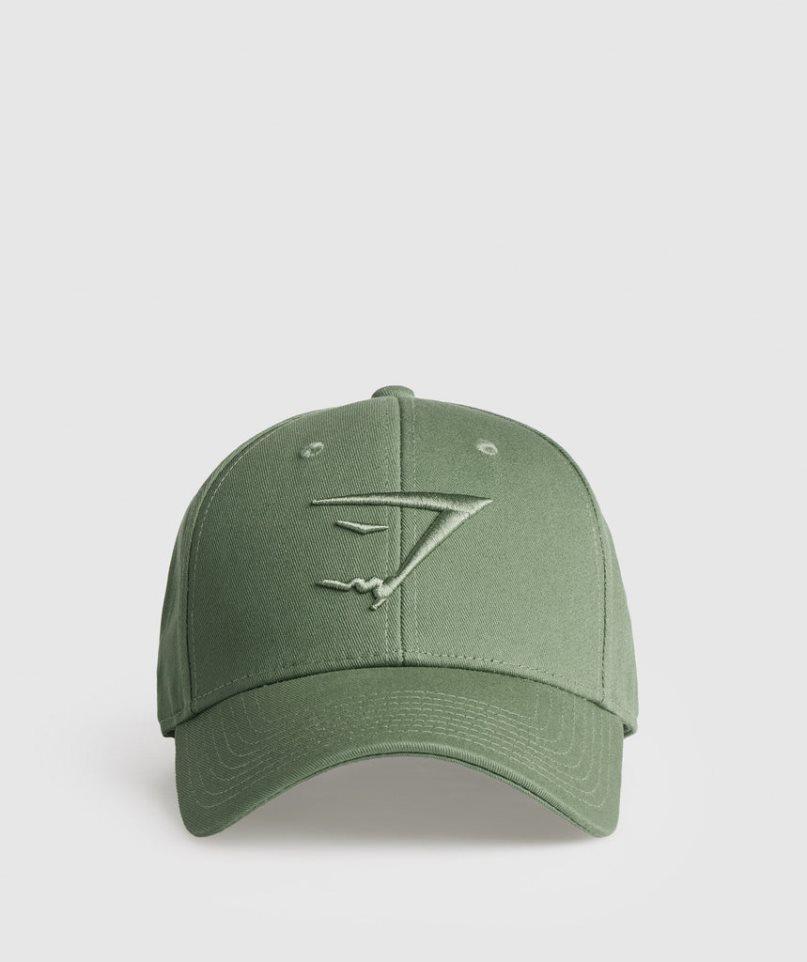 Gymshark Sharkhead Sapkák Zöld | HU-V-196