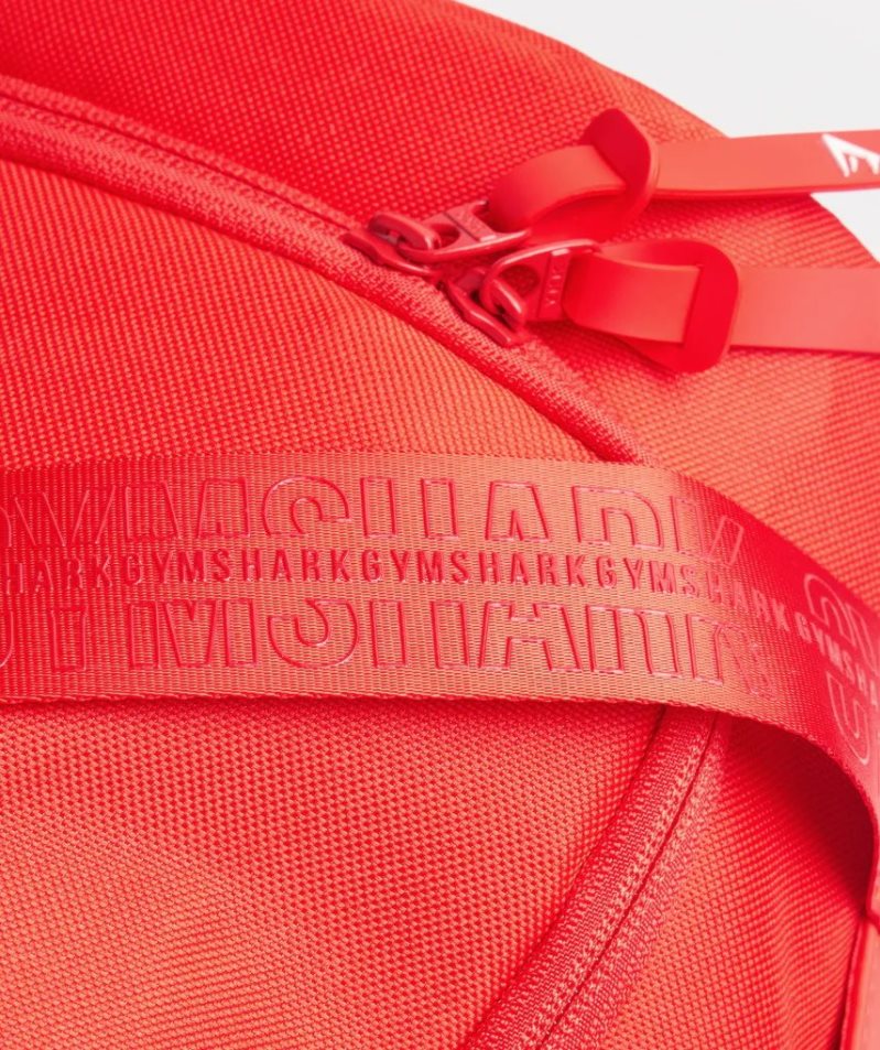 Gymshark Small Everyday Gym Sporttáska Piros | HU-Z-267